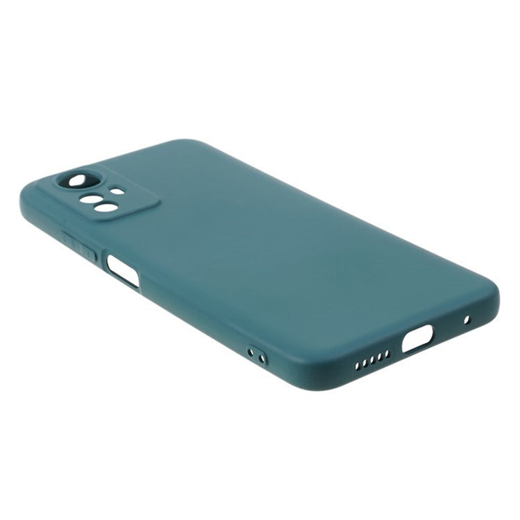 WANLONFENG RB1 Series For Xiaomi Redmi Note 12S 4G Case TPU Phone Cover with Screen Protector+Lanyard - Army Green