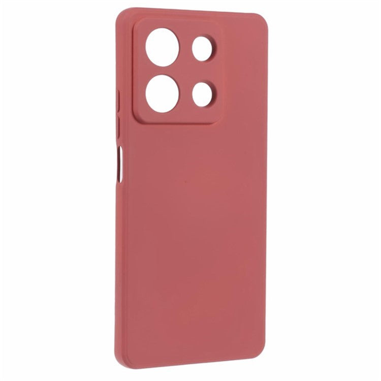 WANLONFENG RB1 Series For Xiaomi Redmi Note 13 Pro 5G / Poco X6 5G TPU Case Phone Cover with Screen Film - Hawthorn Red