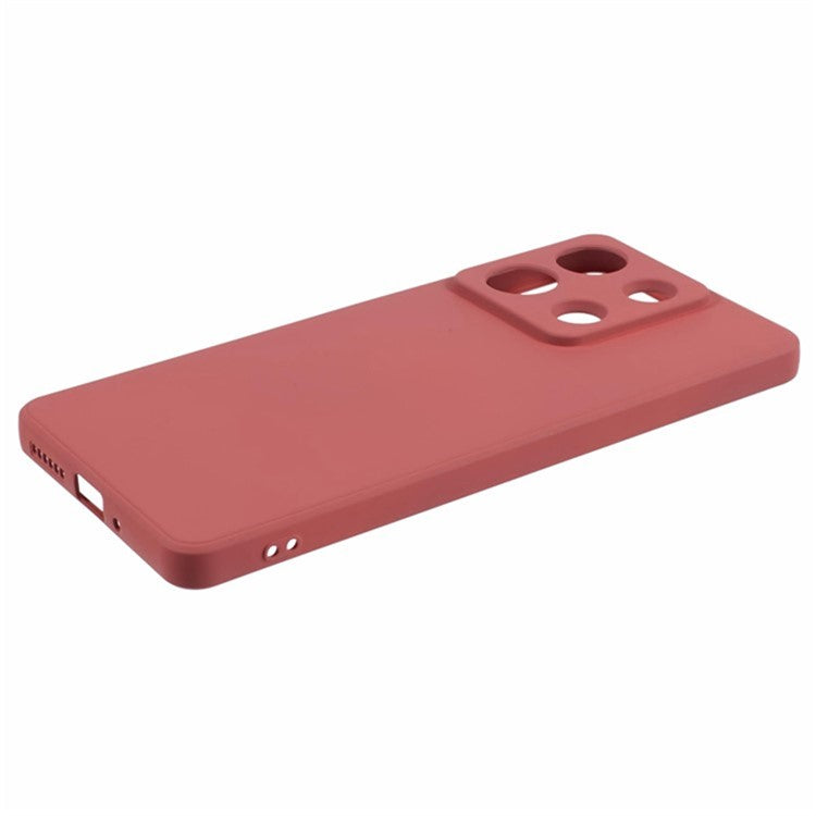 WANLONFENG RB1 Series For Xiaomi Redmi Note 13 Pro 5G / Poco X6 5G TPU Case Phone Cover with Screen Film - Hawthorn Red