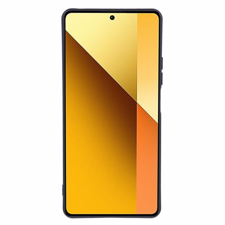 WANLONFENG RB1 Series For Xiaomi Redmi Note 13 Pro 5G / Poco X6 5G TPU Case Phone Cover with Screen Film - Pink