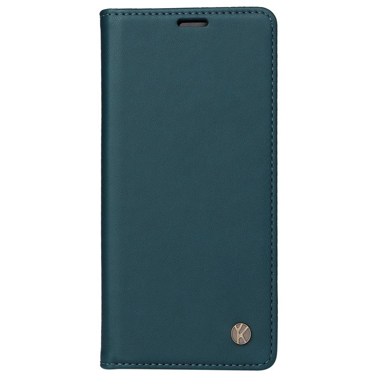 YIKATU YK-001 For Huawei nova 12 SE 4G / nova 11 SE Case Wallet Leather Phone Cover Strong Magnetic Closure - Green
