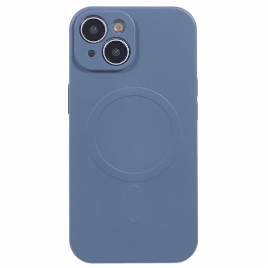 For iPhone 14 Plus Case Compatible with MagSafe Shockproof Soft TPU Phone Cases - Lavender Grey