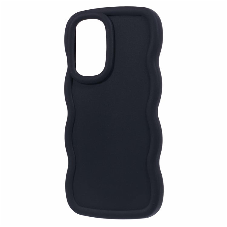 XL Series For Samsung Galaxy A53 5G TPU Case Wave Edge Phone Cover - Black
