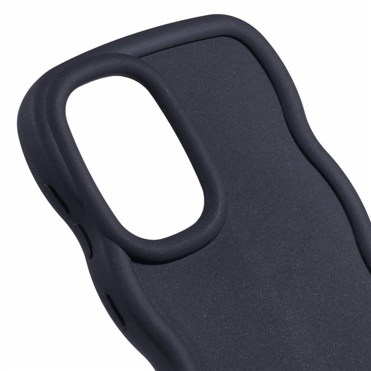 XL Series For Samsung Galaxy A53 5G TPU Case Wave Edge Phone Cover - Black