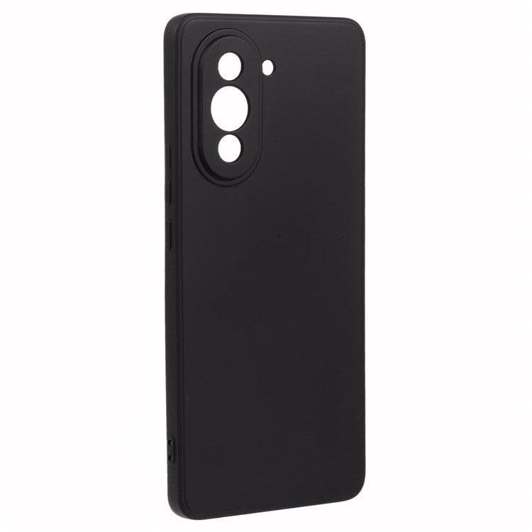 X-LEVEL For Huawei nova 10 Pro 4G TPU Phone Case Liquid Silicone Texture Phone Cover - Black