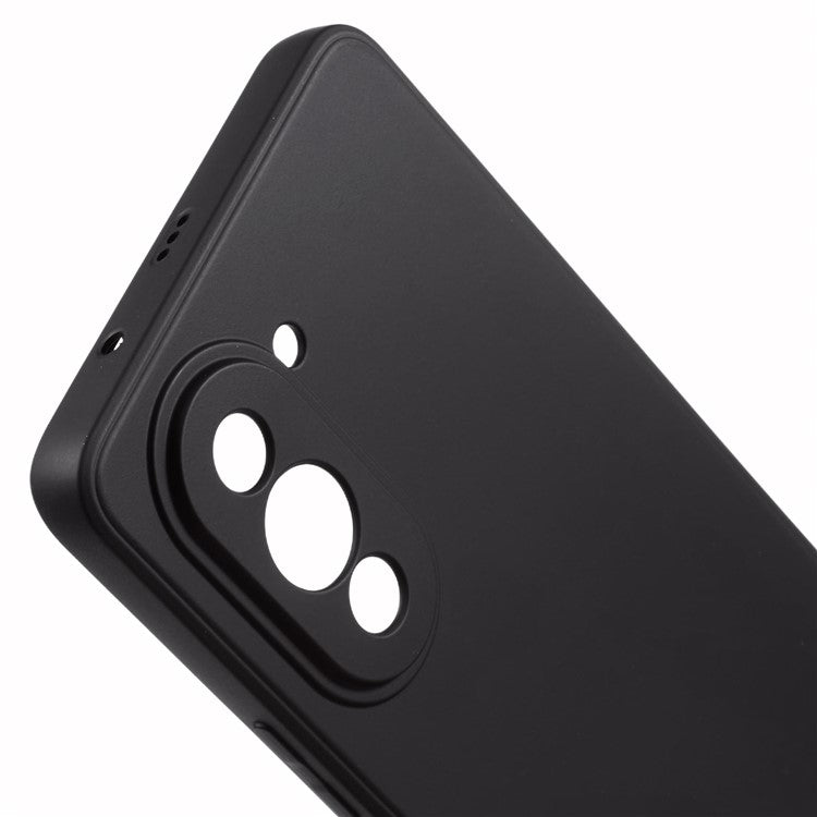 X-LEVEL For Huawei nova 10 Pro 4G TPU Phone Case Liquid Silicone Texture Phone Cover - Black