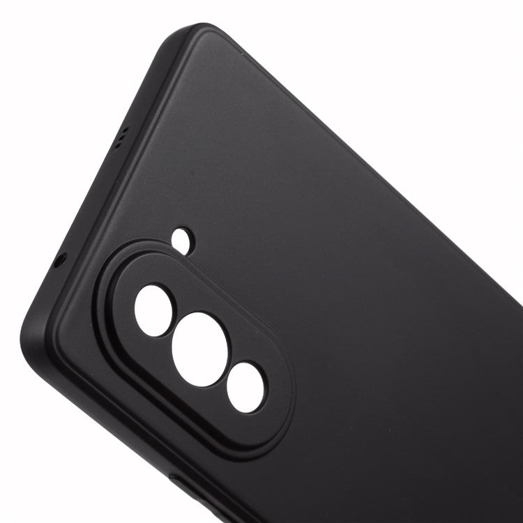 X-LEVEL TPU Phone Case for Huawei nova 10 4G Phone Shell Liquid Silicone Texture Black Phone Cover