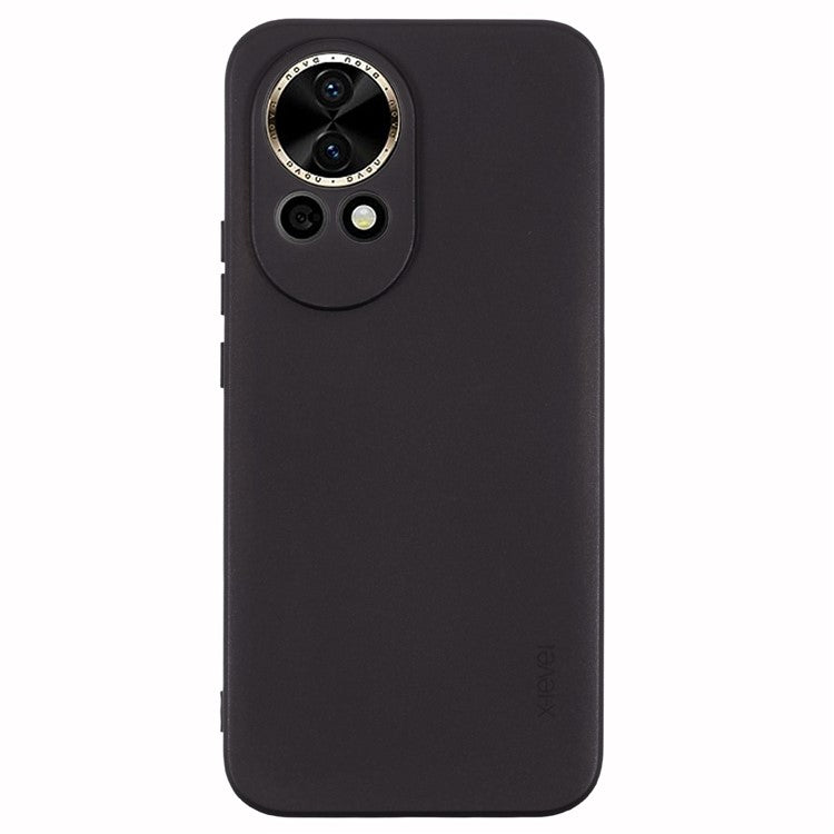 X-LEVEL Guardian Series For Huawei nova 12 5G Cell Phone Case Matte TPU Phone Cover - Black