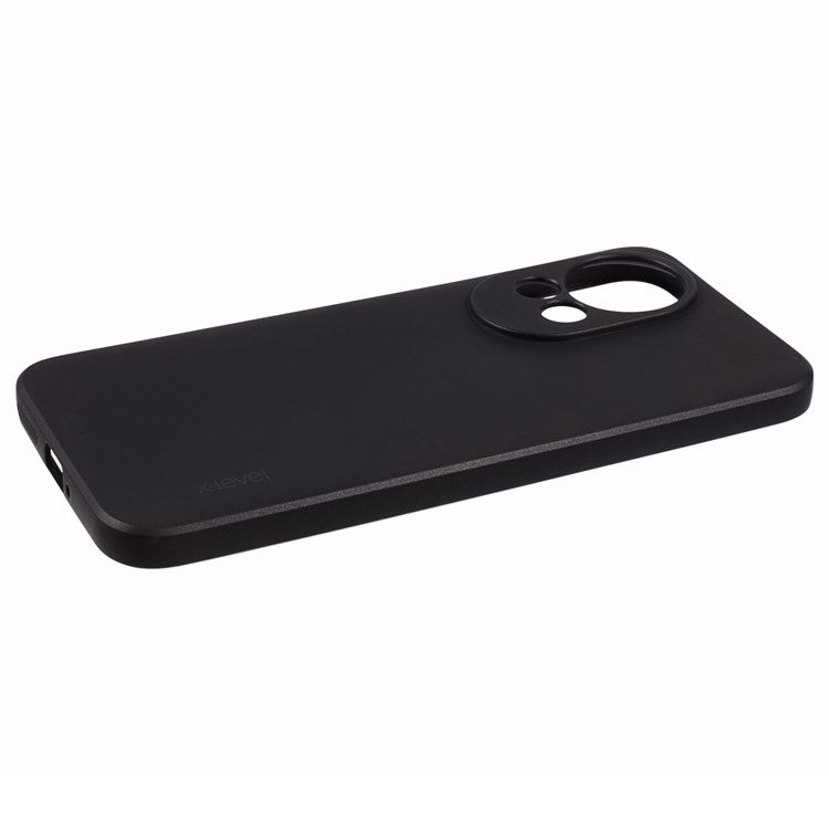 X-LEVEL Guardian Series For Huawei nova 12 5G Cell Phone Case Matte TPU Phone Cover - Black