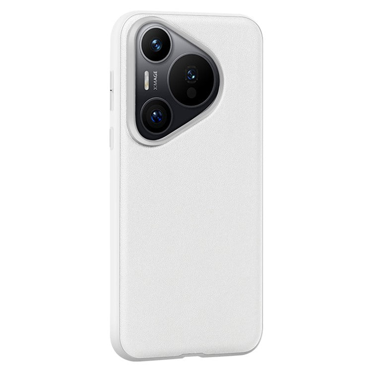 X-LEVEL For Huawei Pura 70 Pro+ / Pura 70 Pro Phone Case Luxurious PU Leather+PC Cell Phone Cover - White