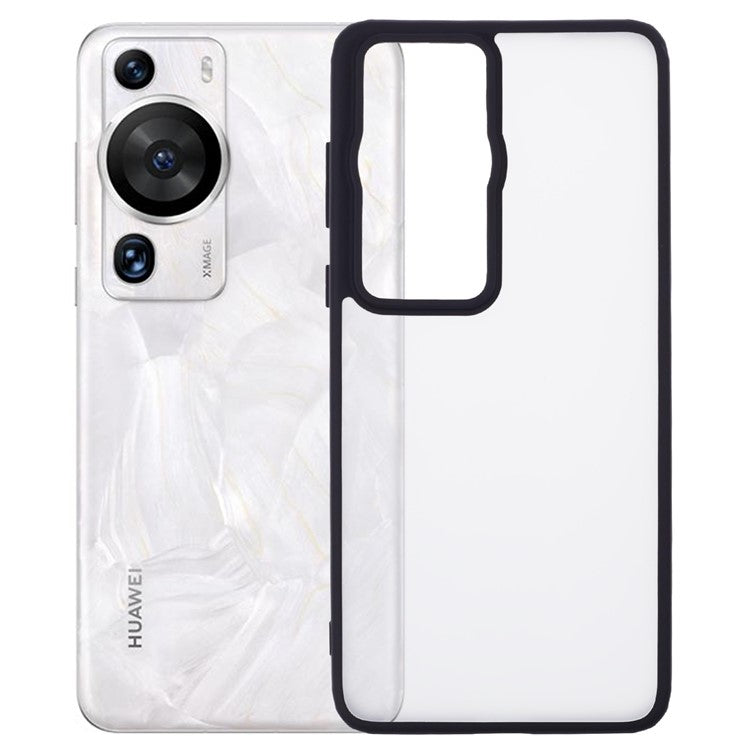 X-LEVEL For Huawei P60 / P60 Pro Case PC+TPU Matte Phone Cover Anti-Fingerprint - Black