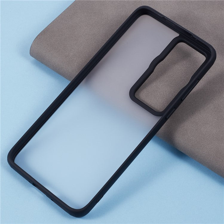 X-LEVEL For Huawei P60 / P60 Pro Case PC+TPU Matte Phone Cover Anti-Fingerprint - Black