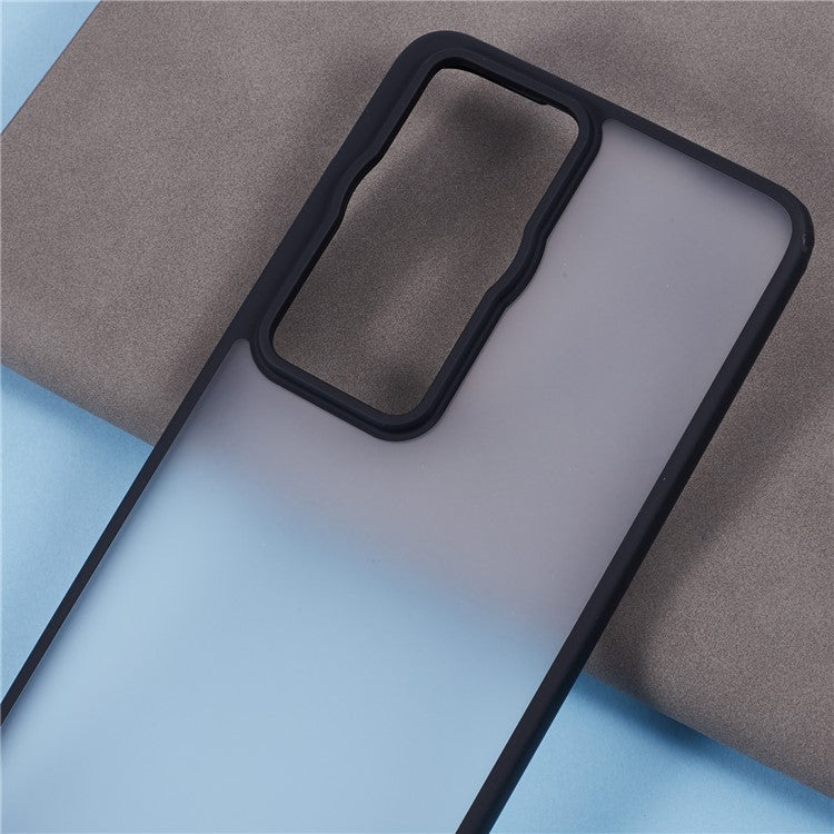 X-LEVEL For Huawei P60 / P60 Pro Case PC+TPU Matte Phone Cover Anti-Fingerprint - Black