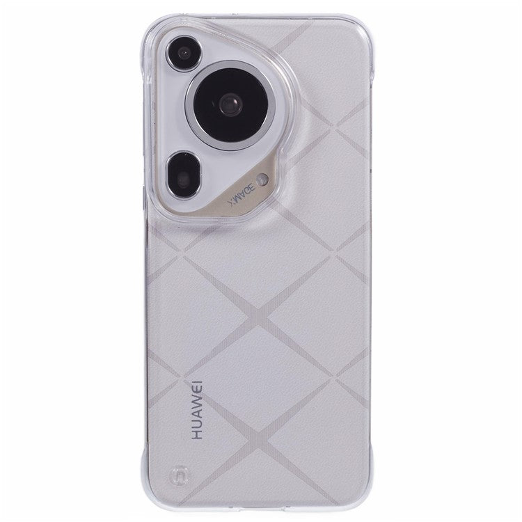 For Huawei Pura 70 Ultra Case Transparent Frameless Hard PC Phone Cover