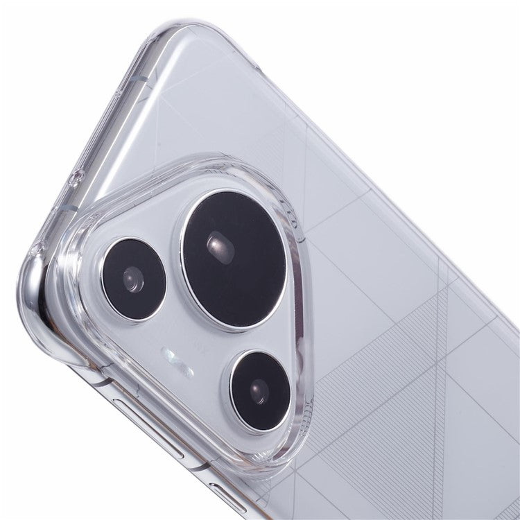 For Huawei Pura 70 Pro / 70 Pro+ Case Clear Hard PC Frameless Phone Cover