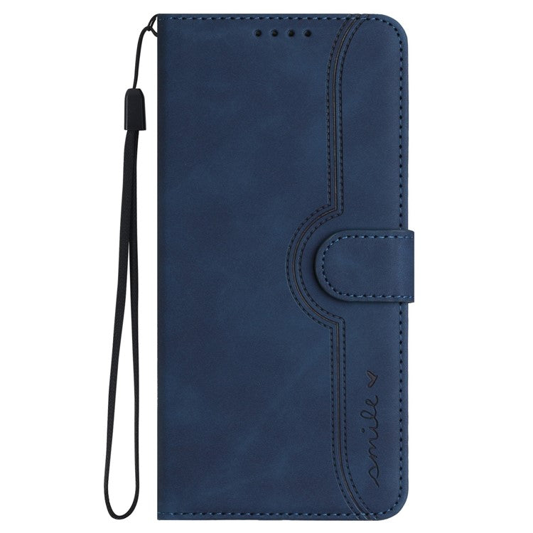YX0030 For Motorola Edge (2024) 5G Case Card Slots Wallet Leather Phone Cover - Sapphire