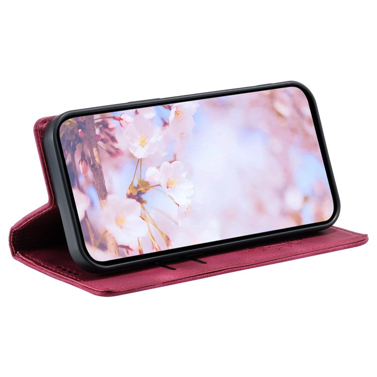 Style 010 For Motorola Moto G85 5G / S50 Neo 5G Case Mandala Pattern Magnetic Closing Leather Phone Cover - Rose