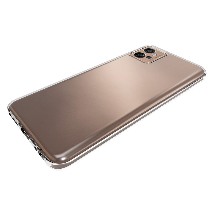 10Pcs / Pack For Motorola Moto G32 4G TPU Clear Phone Case Inner Watermark-Free Anti-scratch Protective Cover