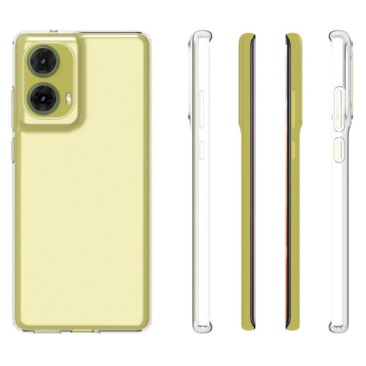 10Pcs / Pack For Motorola Moto G85 5G / S50 Neo 5G Case Clear TPU Phone Cover Anti-Watermark Design