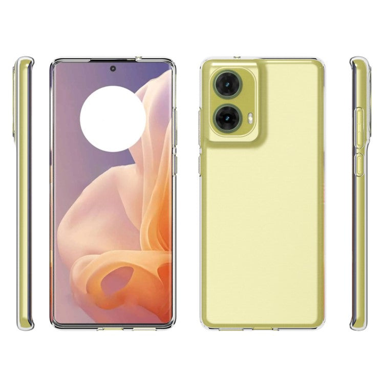 10Pcs / Pack For Motorola Moto G85 5G / S50 Neo 5G Case Clear TPU Phone Cover Anti-Watermark Design