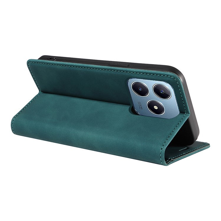 BETOPNICE 003 For Realme C61 4G / C63 4G / Note 60 Leather Phone Case RFID Blocking - Green