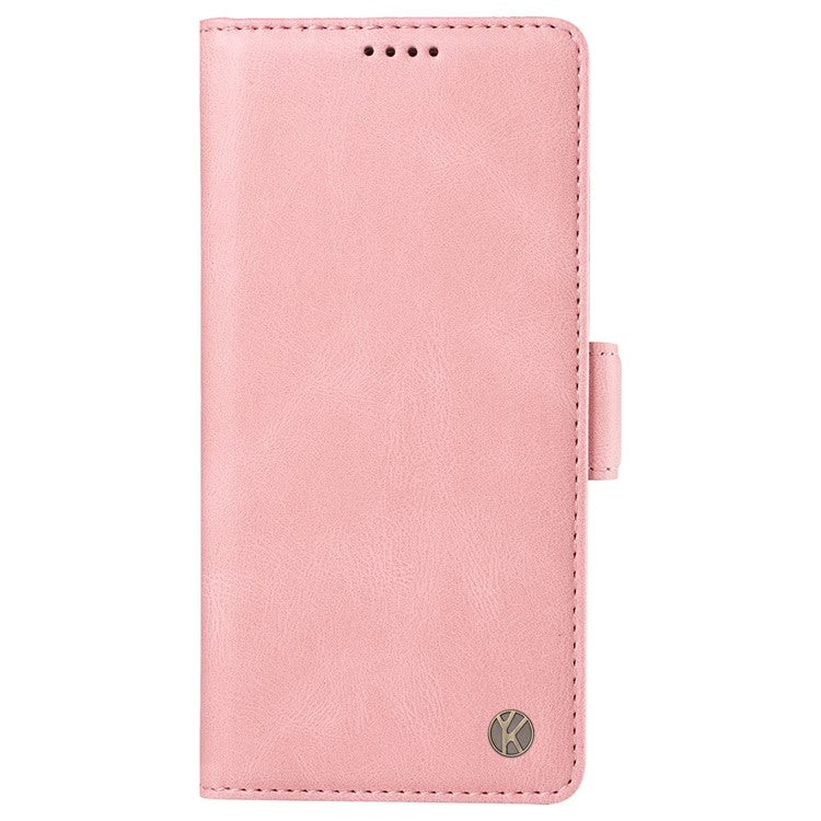 YIKATU YK-005 For Motorola Moto G85 5G / S50 Neo 5G Case Skin-Touch Leather Phone Cover - Pink