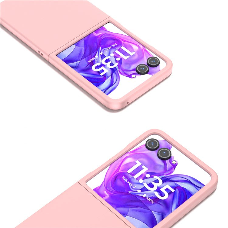 ABEEL For Motorola Razr 50 Ultra 5G Case Hard PC Phone Cover Skin-Friendly Touch Feeling - Pink
