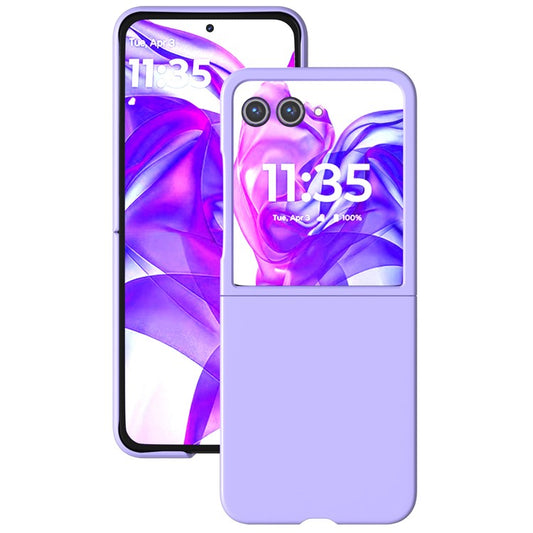 ABEEL For Motorola Razr 50 Ultra 5G Case Hard PC Phone Cover Skin-Friendly Touch Feeling - Purple