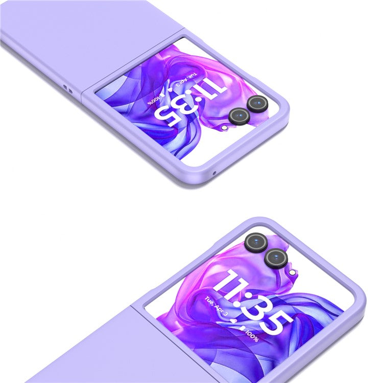 ABEEL For Motorola Razr 50 Ultra 5G Case Hard PC Phone Cover Skin-Friendly Touch Feeling - Purple