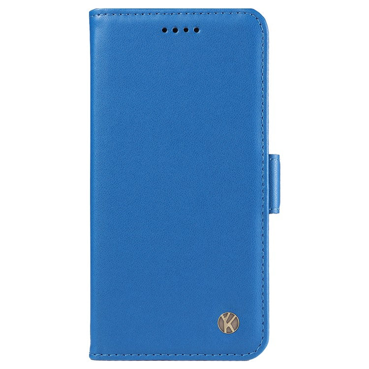 YIKATU YK-003 For Motorola Moto G85 5G / S50 Neo 5G Case PU Leather Phone Cover with Wallet Stand - Sky Blue