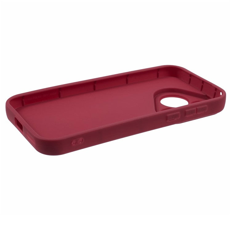 For Huawei Pura 70 Pro / Pura 70 Pro+ Case Precise Lens Cutout Thicken Anti-Drop Matte TPU Phone Cover - Red