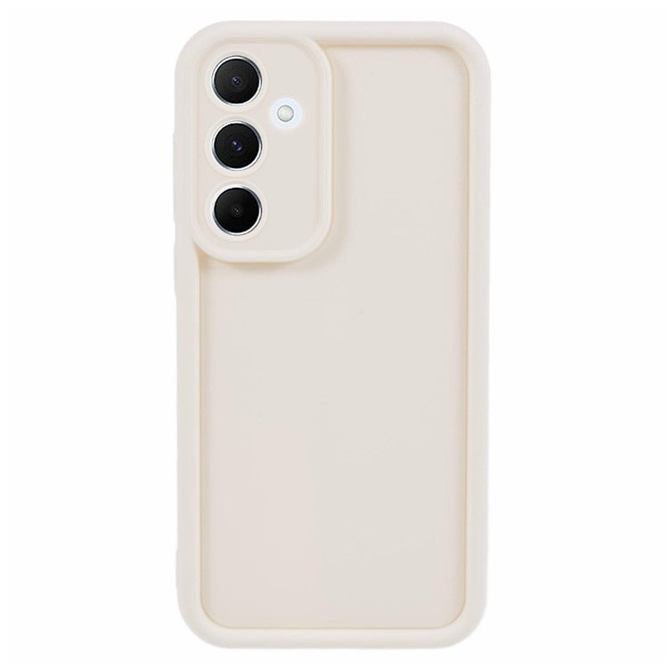 For Samsung Galaxy A25 5G (Global) (161.0 x 76.5 x 8.3mm) Case Shockproof TPU Phone Back Cover - Beige