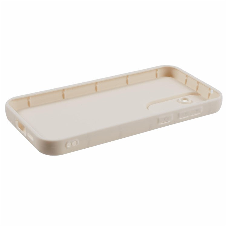 For Samsung Galaxy A25 5G (Global) (161.0 x 76.5 x 8.3mm) Case Shockproof TPU Phone Back Cover - Beige