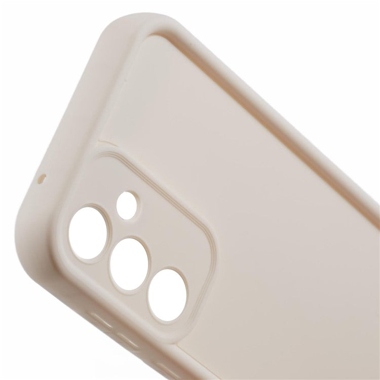 For Samsung Galaxy A25 5G (Global) (161.0 x 76.5 x 8.3mm) Case Shockproof TPU Phone Back Cover - Beige