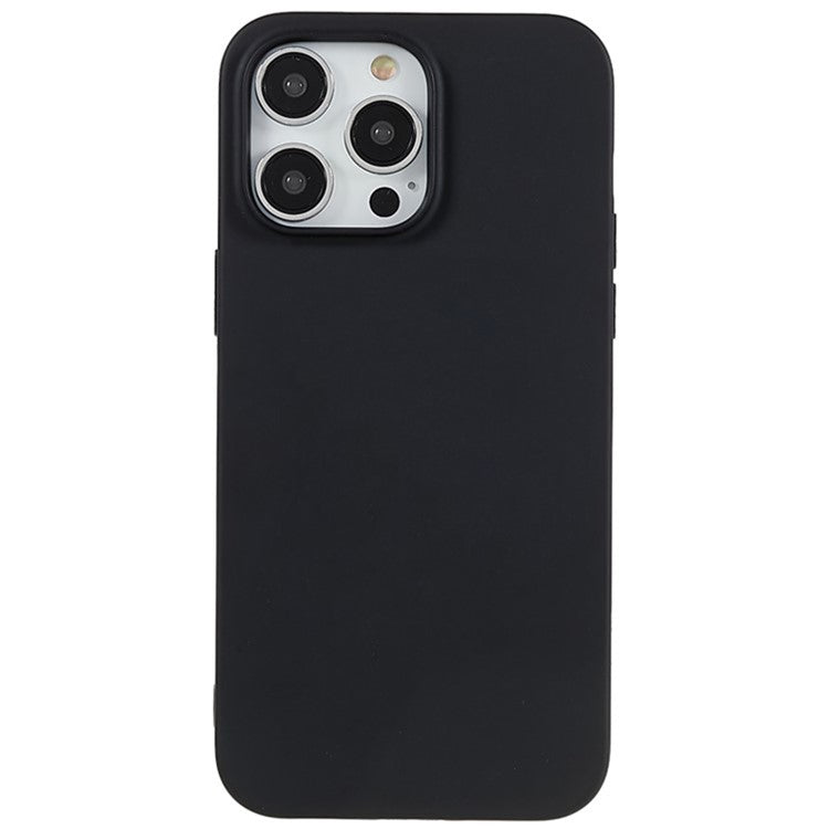 WANLONFENG MS Series for iPhone 14 Pro Max TPU Case with Tempered Glass Film (Big Lens Hole)