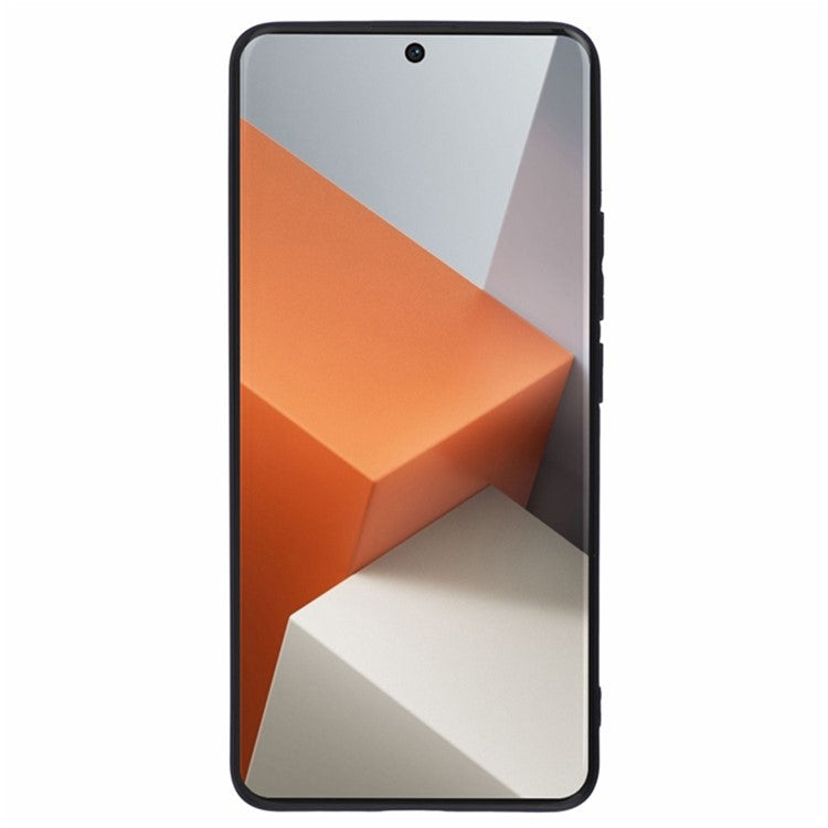 WANLONFENG MS Series for Xiaomi Redmi Note 13 Pro+ 5G TPU Phone Case Matte with Screen Protector