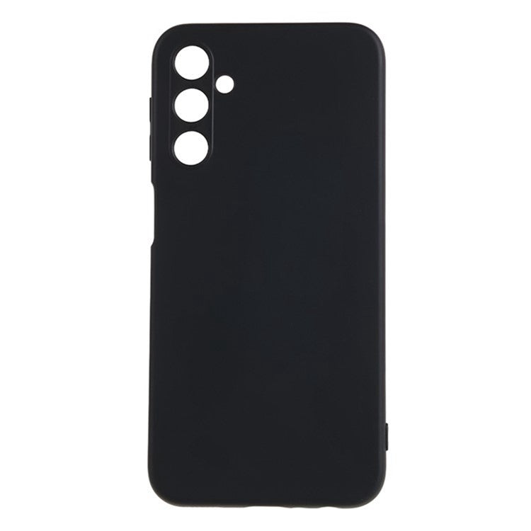 WANLONFENG RB2 Series for Samsung Galaxy A14 5G / 4G Case Anti-Scratch TPU Phone Cover with Screen Protector - Black