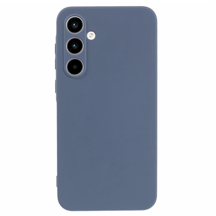 WANLONFENG RB2 Series for Samsung Galaxy A55 5G Case Anti-Fall TPU Phone Cover with Screen Film - Lavender Grey