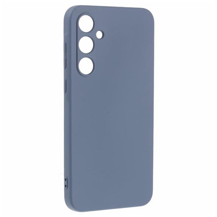 WANLONFENG RB2 Series for Samsung Galaxy A55 5G Case Anti-Fall TPU Phone Cover with Screen Film - Lavender Grey