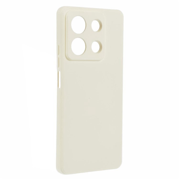 WANLONFENG RB2 Series for Xiaomi Redmi Note 13 5G TPU Case Precise Cutout Phone Cover with Screen Film - White