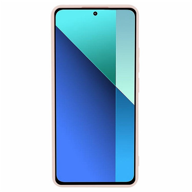 WANLONFENG RB2 Series for Xiaomi Redmi Note 13 4G	Case TPU Phone Cover with Screen Film (Precise Cutout) - Pink