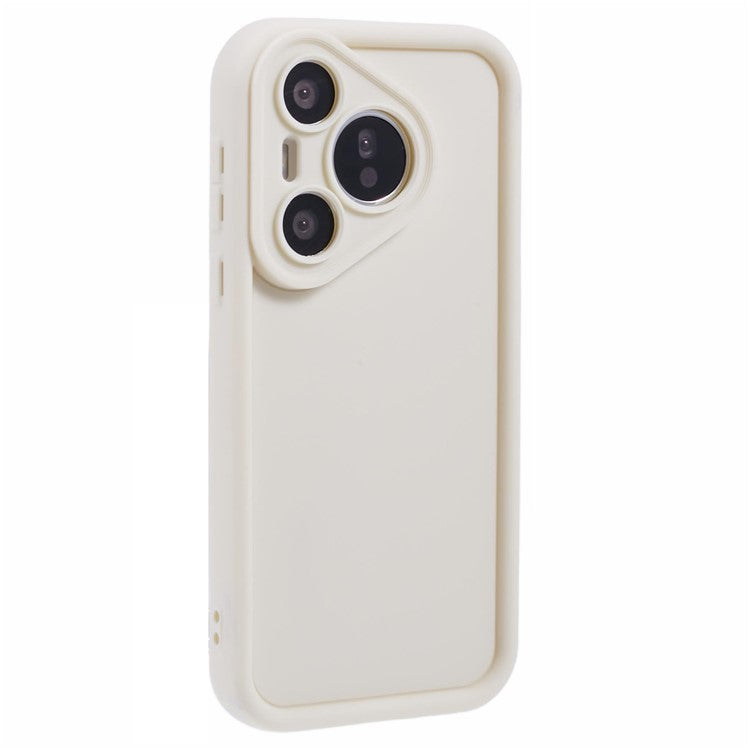 For Huawei Pura 70 Phone Case Thickened Anti-Scratch TPU Phone Cover - Beige