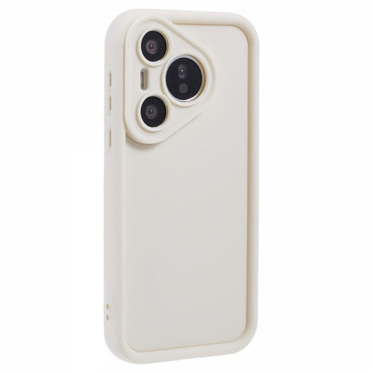 For Huawei Pura 70 Phone Case Thickened Anti-Scratch TPU Phone Cover - Beige