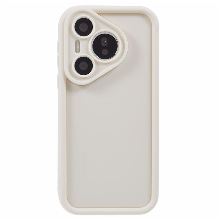 For Huawei Pura 70 Phone Case Thickened Anti-Scratch TPU Phone Cover - Beige