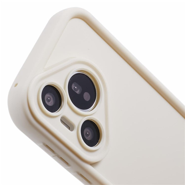 For Huawei Pura 70 Phone Case Thickened Anti-Scratch TPU Phone Cover - Beige