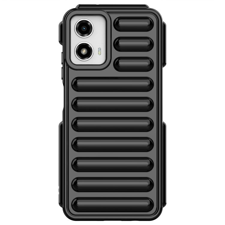 Capsule Series for Motorola Moto G45 5G / G34 5G Case TPU Anti-Drop Cell Phone Cover - Black