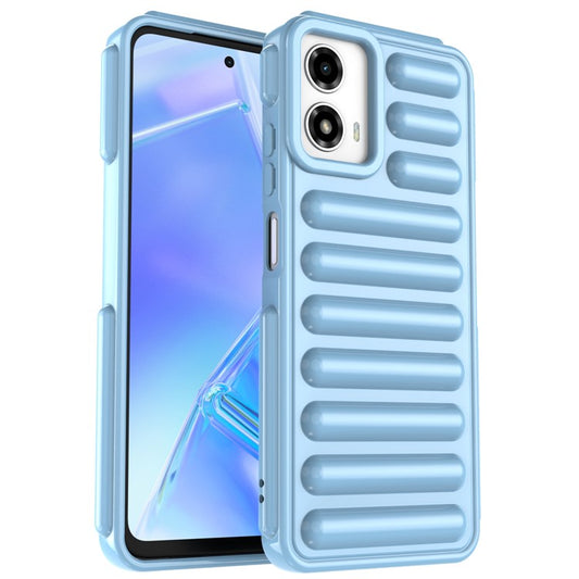 Capsule Series for Motorola Moto G45 5G / G34 5G Case TPU Anti-Drop Cell Phone Cover - Blue