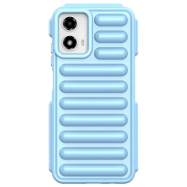 Capsule Series for Motorola Moto G45 5G / G34 5G Case TPU Anti-Drop Cell Phone Cover - Blue