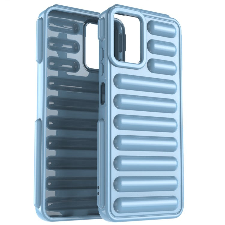Capsule Series for Motorola Moto G45 5G / G34 5G Case TPU Anti-Drop Cell Phone Cover - Blue