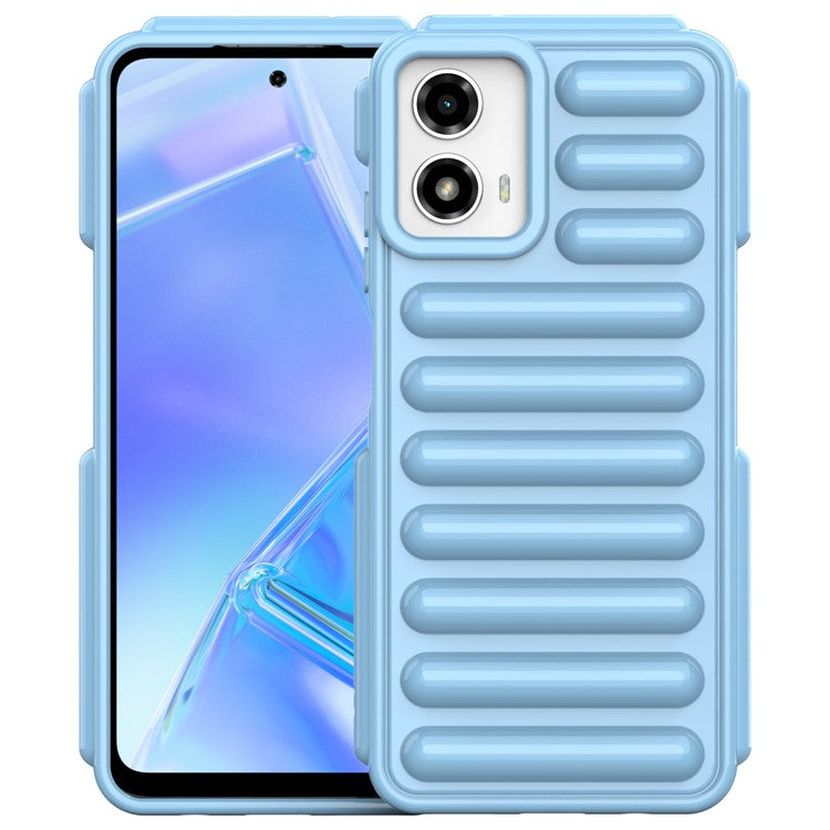 Capsule Series for Motorola Moto G45 5G / G34 5G Case TPU Anti-Drop Cell Phone Cover - Blue